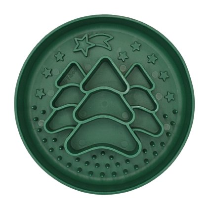 Fiboo Zpomalovací miska Slow Fiboowl Xmas Dark Green