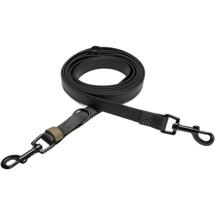 Cloud7 Přepínací vodítko Ipanema BioThane 250 cm Black : Olive