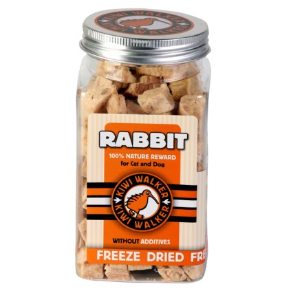 Kiwi Walker Mrazem sušený králík 75 g