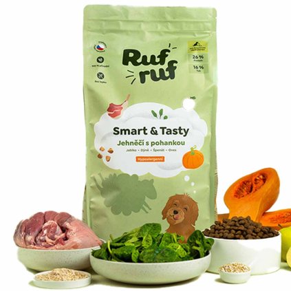 Rufruf Smart & Tasty Granule Jehněčí s pohankou a probiotiky 2 kg