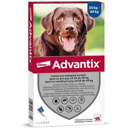 Advantix Spot On 1x4ml pro psy 25 40 kg