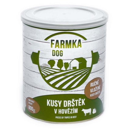 Farmka 100% Dršťky v mletém hovězím 800 g