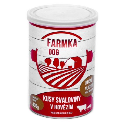 Farmka 100% Hovězí bez kosti v mletém hovězím 400 g