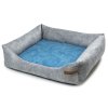Rexproduct Pelíšek SoftBED Eco Light Grey / Blue