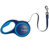 Doodlebone Samonavíjecí vodítko s páskem Sapphire Blue 50kg 8m