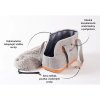 P.L.A.Y. Cestovní taška Deluxe Dog Carrier Grey3