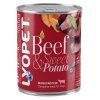 Lyopet Konzerva Hovězí s batáty 400 g