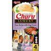 Churu Cat Luxury Masové pyré pro kočky Tuňák s tygřími krevetami 4x14 g