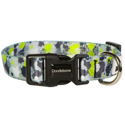 Doodlebone Obojek Neon Paint Splat