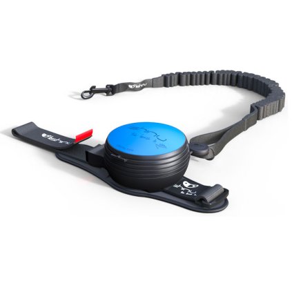 Vodítko Lishinu3 Bungee Blue L (13 - 40 kg)