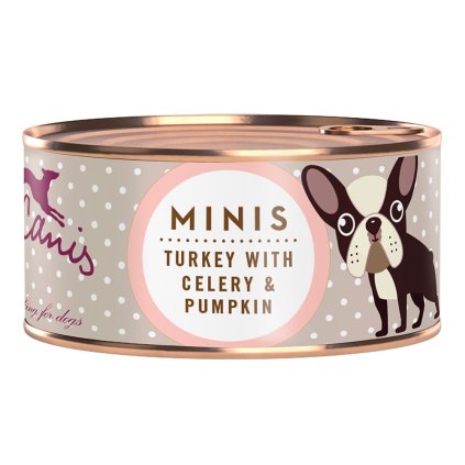 Terra Canis Mini Konzerva Krůta s celerem, dýní a řeřichou 100 g