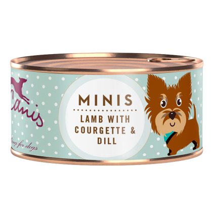Terra Canis Mini Konzerva Jehněčí s cuketou a koprem 100 g