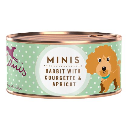 Terra Canis Mini Konzerva Králík s cuketou a meruňkou 100 g