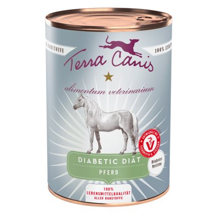 Terra Canis Diabetic Konzerva Při cukrovce Kůň 400 g