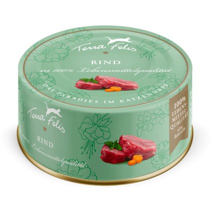Terra Felis Konzerva pro kočky Hovězí 80 g