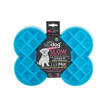 LickiMat Zpomalovací miska SloDog Turquoise S