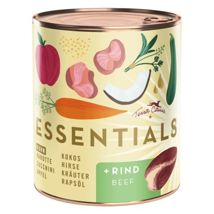 Terra Canis Essential 8 Konzerva Kuře a hovězí 780 g