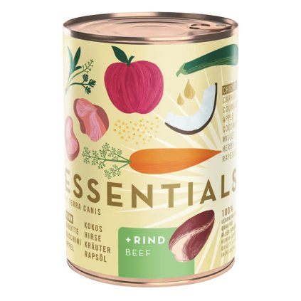 Terra Canis Essential 8 Konzerva Kuře a hovězí 385 g