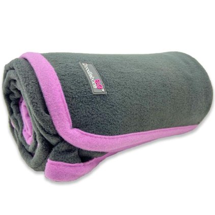Doodlebone Měkká deka Fleece Pink