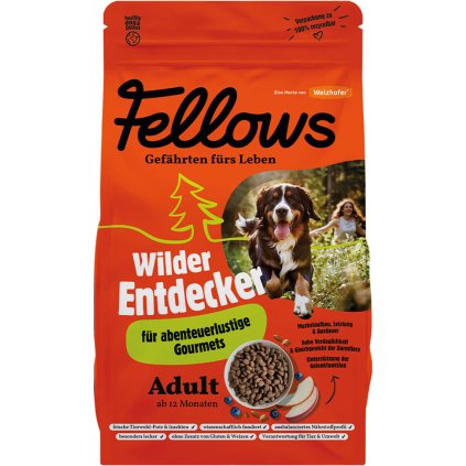 Fellows Hmyzí granule s krůtou pro vybíravé psy Wilder Entdecker Odvážný průzkumník 8 kg