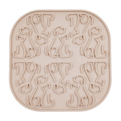 Fiboo Lízací podložka Lollipop Beige
