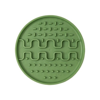 Fiboo Lízací podložka pro malé psy Lollipop Mini Green