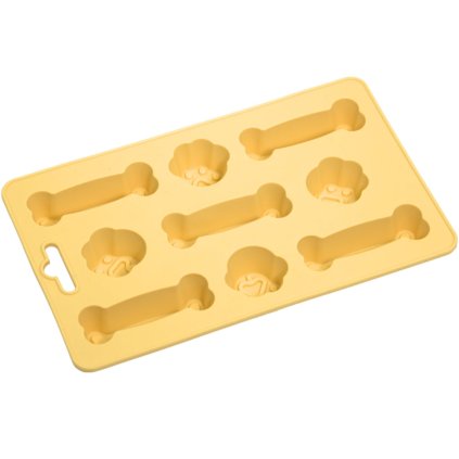 Fiboo Iceboo Tvořítka na zmrzlinu a mražené pamlsky pro psy Yellow
