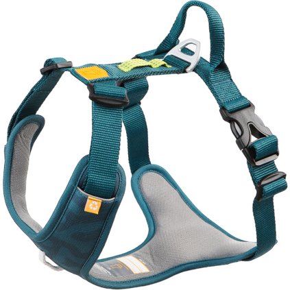 Woolly Wolf Postroj s poutkem na ruku Roam Deep Teal Ripple XL