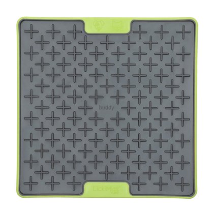 LickiMat Lízací podložka Buddy Tuff Green