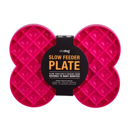 LickiMat Zpomalovací miska SloDog Pink L