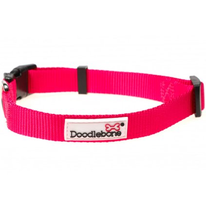 Doodlebone Obojek Fuchsia