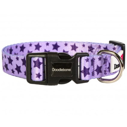 Doodlebone Obojek Violet Stars