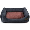 Rexproduct Pelíšek SoftBED Eco Dark Grey / Bordeaux