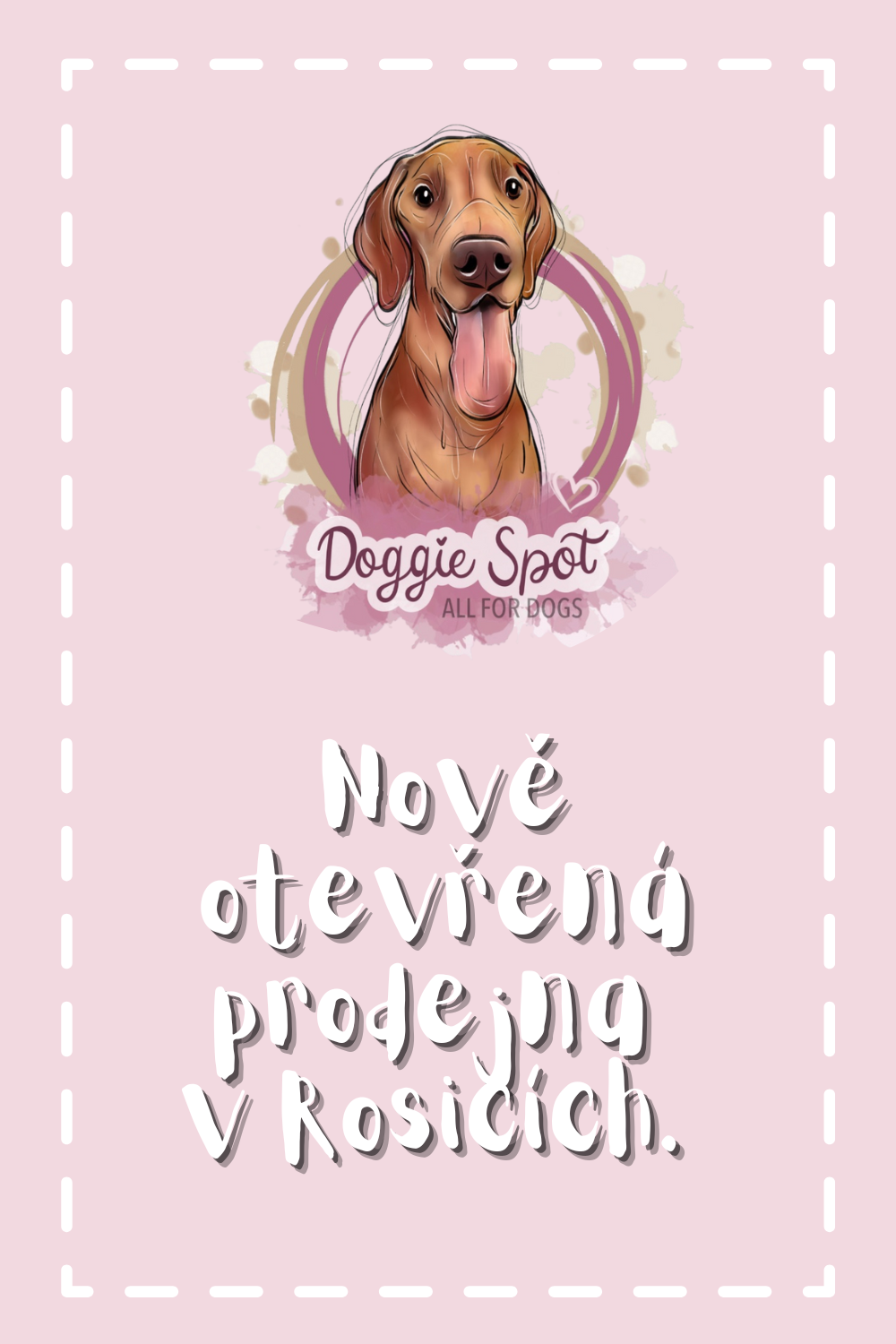 Nově otevřená prodejna.