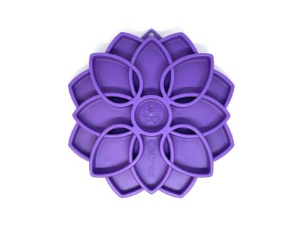 SodaPup Mandala, nylonová senzorická miska - Fialová