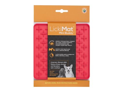 LickiMat Lízací podložka Mini Buddy Pink