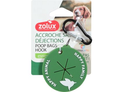 Držák sáčků na exkrementy s karab. zelená YC Zolux