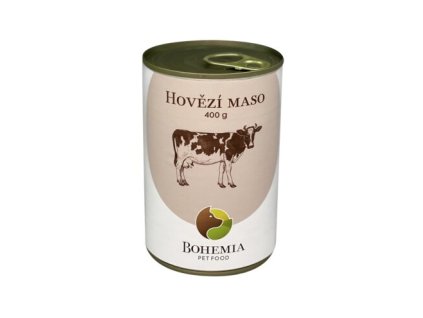 BOHEMIA Hovězí maso ve vlastní šťávě 400g