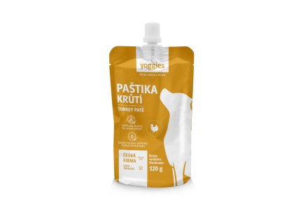 120 g Yoggies paštika - krůtí maso