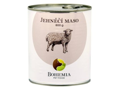 BOHEMIA Jehněčí maso ve vlastní šťávě 800g
