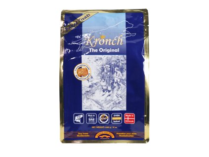 KRONCH pochoutka Treat s lososovým olejem 100% 600g