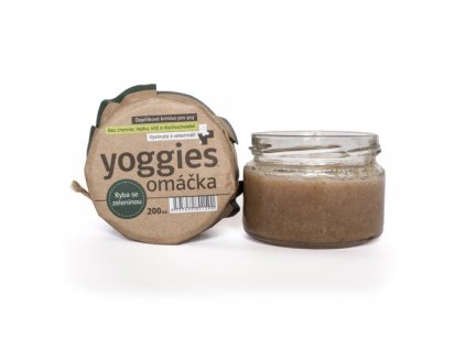 200ml Yoggies omáčka s bílou rybou a zeleninou