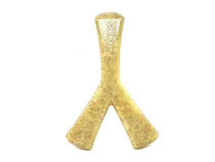 SodaPup Nylonová žvýkací kost - světle hnědá 15,2 cm x 10,9 cm