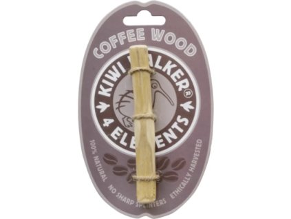Hračka pes 4Elements Coffee Wood dřevo XS Kiwi