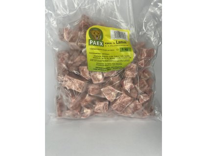 Jehněčí maso kostky  (Würfel Lamm ) 1000g PAEX