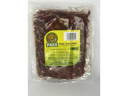 Hovězí s dýní Rindfleisch mit Kürbis 500g PAEX