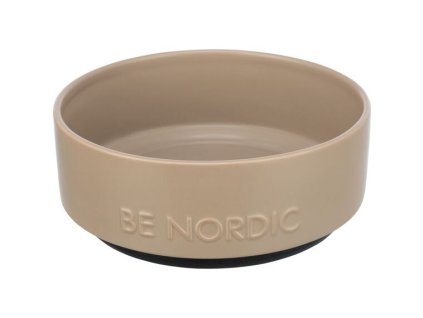 BE NORDIC keramická miska, šedohnědá 1,2 l/ ø 18 cm
