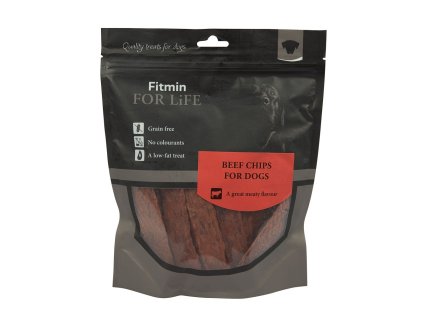 Pochoutka FFL dog treat Hovězí plátky 400g