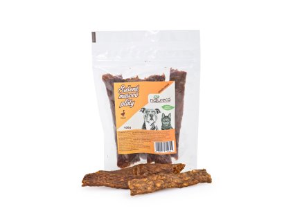 NATURECA pochoutka Masové pláty Husa, 100%maso 100g