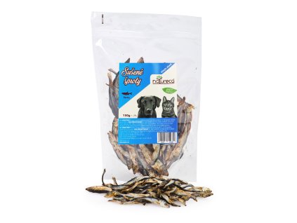 NATURECA pochoutka Šproty sušené 6-8cm 150g